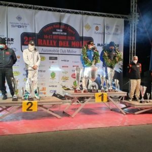 ERREFFE RALLY TEAM-BARDAHL VINCE LA COPPA RALLY DI ZONA CON TRIBUZIO