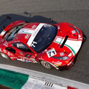 Rovera lotta e vince a Monza su Ferrari nel Tricolore GT Sprint