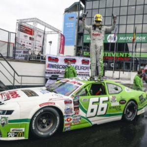 Lasse Soerensen domina e vince la sua prima gara in EuroNASCAR PRO a Zolder