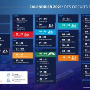 Le calendrier 2021 des Circuits du Mans est dévoilé !