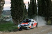 "Tuscan Rewind" da dimenticare per Francesco Fanari:  all'ultima "tricolore" su terra stoppato da un'uscita di strada