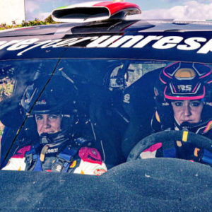 Rachele Somaschini in Ungheria con la Renault Clio RSR Rally5