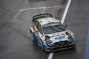 Sfide accese all'ACI Rally Monza. Lappi su Ford passa in testa