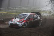 Partito l'ACI Rally Monza. Ogier su Toyota è leader