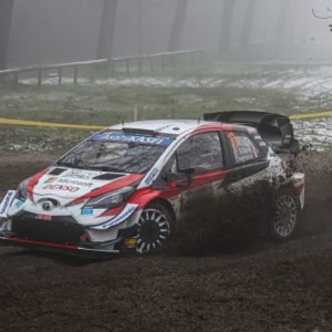 Partito l'ACI Rally Monza. Ogier su Toyota è leader