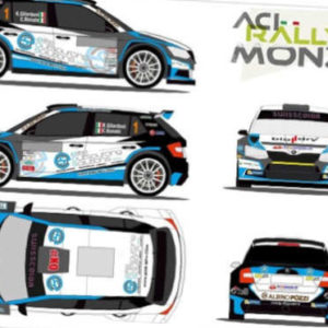 IMPEGNO MONDIALE PER KEVIN GILARDONI NELL’ACI RALLY MONZA – IL PILOTA ITALO-SVIZZERO AL VIA DELLA GARA DI CASA VALEVOLE PER IL FIA WRC CON LA SKODA FABIA R5 DELLA GIMA AUTOSPORT