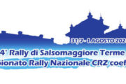 Il 4° Rally di Salsomaggiore nel CRZ 2021 coeff. 1,5 – 31 Luglio/1° Agosto 2021