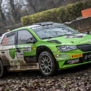 ERREFFE RALLY TEAM, SCATTOLON E BERNACCHINI AL VIA DEL CAMPIONATO ITALIANO RALLY SU VOLKSWAGEN POLO R5.