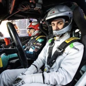 GABRIEL DI PIETRO AL VIA DELL'IRC CON I COLORI DELLA SCUDERIA NEW TURBOMARK