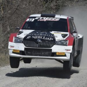 PIERANGIOLI NELLA TOP TEN DEL RALLY VAL D'ORCIA CON LA SKODA R5 EVO DELL' ERREFFE RALLY TEAM