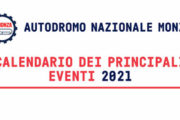 Il calendario degli eventi 2021 dell’Autodromo Nazionale Monza