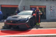 Michele Imberti sulla CUPRA TCR di ELITE Motorsport nel TCR Italy