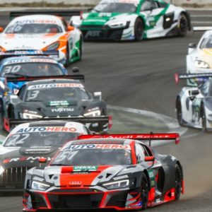 An open battle at the end of DTM testing: Lawson misses out on Götz's fastest time by a whisker