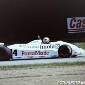 Imola 1981, debutta Michele Alboreto