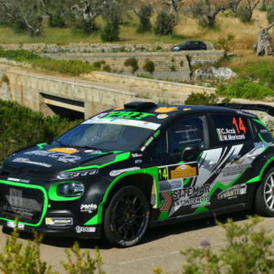 CLAUDIO ARZA' E BB COMPETITION NELLA "TOP FIVE" DEL RALLY DEL SALENTO