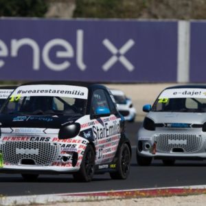 Filippo Bencivenni quattro volte sul podio della smart e-cup a Vallelunga
