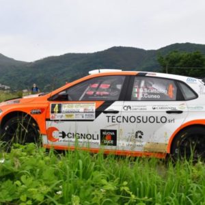 ERREFFE RALLY TEAM ANCORA IN FESTA: SCATTOLON VINCE IL LANTERNA