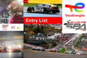 TotalEnergies 24 Hours of Spa reveals high-calibre 60-car entry list for 2021 edition