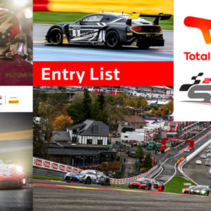 TotalEnergies 24 Hours of Spa reveals high-calibre 60-car entry list for 2021 edition