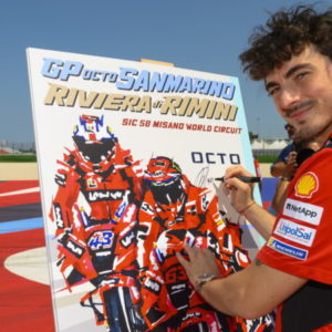 LA VITTORIA DI PECCO BAGNAIA AD ARAGON ACCENDE IL WEEKEND  DEL GRAN PREMIO OCTO DI SAN MARINO E DELLA RIVIERA DI RIMINI