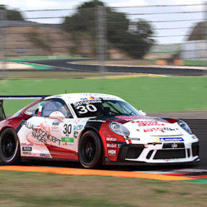 AB Racing a Franciacorta dopo l'exploit di Vallelunga in Carrera Cup