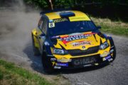 IVAN FERRAROTTI ALL'ATTACCO DEL RALLY SAN MARTINO DI CASTROZZA