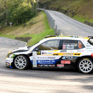 KEVIN GILARDONI QUARTO ASSOLUTO AL RALLY DEL TICINO