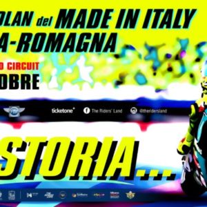 GRAN PREMIO NOLAN DEL MADE IN ITALY E DELL'EMILIA-ROMAGNA:  SALE LA FEBBRE NELLA RIDERS' LAND PER LA GRANDE FESTA A VALENTINO ROSSI
