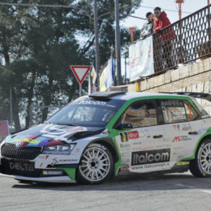 ALLA 13^ RONDE DI SPERLONGA  VITTORIA AL FOTOFINISH PER TESTA-ABATECOLA (SKODA FABIA R5)