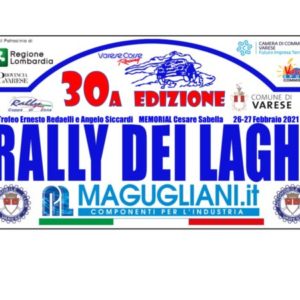 PER IL SUO 30° COMPLEANNO IL RALLY DEI LAGHI SI CONFERMA A FINE FEBBRAIO