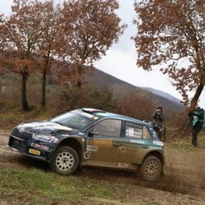 2° RALLY TERRA VALLE DEL TEVERE:  VITTORIA PER BATTISTOLLI-SCATTOLIN (SKODA)  E PER TONELLI-DEBBI (FORD ESCORT) NELLE "STORICHE"