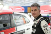 Rudy Michelini al "via" del Campionato Italiano Assoluto Rally