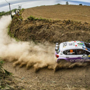 Rachele Somaschini al Rally di Fafe inizia il programma Europeo