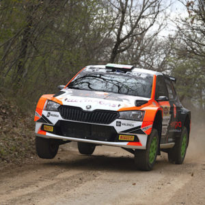 1° RALLY CITTA' DI FOLIGNO:  VITTORIA VIBRANTE "CASALINGA" PER FRANCESCO FANARI