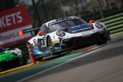 Una grande rimonta in partenza regala a Giorgio Roda la top 10 in Silver Cup nel primo round del GT World Challenge Europe a Imola