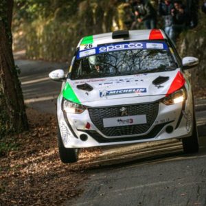 È festa per Jolly Racing Team e Gianandrea Pisani al Rallye Sanremo:   decima posizione assoluta e primato "a due ruote motrici"