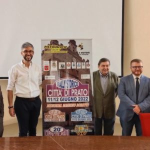 PRESENTATO IL RALLY STORICO CITTA' DI PRATO