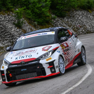 A THOMAS PAPERINI IL PRIMO ROUND DELLA GR YARIS RALLY CUP
