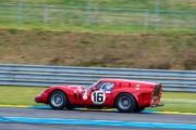 TAKING A LOOK AT THE TRACK -IN FERRARI- BEFORE THE START OF LE MANS CLASSIC