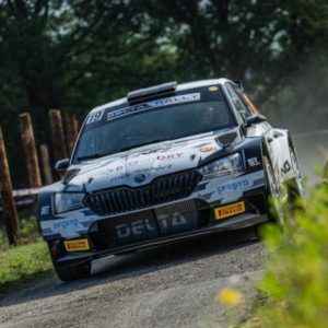 RALLY DI ALBA:  LA VITTORIA PARLA DI NUOVO STRANIERO CON  GRYAZIN-ALEKSANDROV (SKODA FABIA)