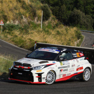 A PAPERINI-FRUINI ANCHE LA TERZA PROVA DELLA GR YARIS RALLY CUP