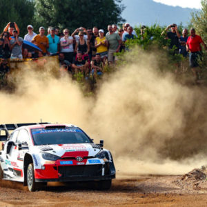 TOYOTA GAZOO RACING ITALY A RALLYLEGEND AL FIANCO DEL  NEOCAMPIONE DEL MONDO RALLY KALLE ROVANPERA