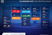 Le calendrier 2023 des Circuits du Mans