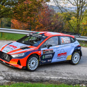 AL 31° RALLY CITTA' DI SCHIO  VITTORIA PER ROSSETTI-MORI (Hyundai i20 Rally2)