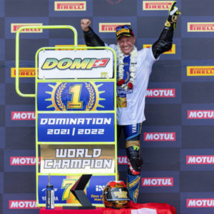 Dominique Aegerter Supersport World Champion 2022