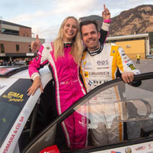KEVIN GILARDONI E CHIARA GIARDELLI CI RIPROVANO AL PAVIA RALLY CIRCUIT