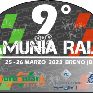 CAMUNIA RALLY 2023: SI CORRERÀ A BIENNO, VALSAVIORE E ASTRIO