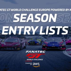 Fanatec GT World Challenge Europe Powered by AWS presents exceptional 2023 season entry lists