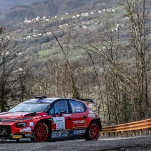 E’ DI ANDREA CRUGNOLA E PIETRO OMETTO (CITROEN C3 RALLY2) IL 46° RALLY IL CIOCCO E VALLE DEL SERCHIO