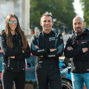 Levy sulla terza Porsche del team Raptor a Misano in Carrera Cup
